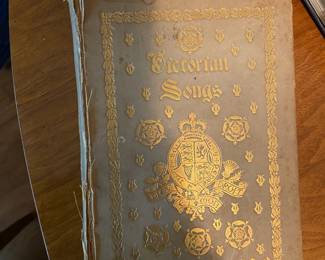 #229	Book 	Victorian Songs Lyrics of the Affections and nature 1895	 $40.00 			
