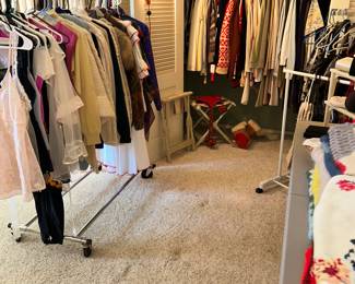 Loads of clothes including designer