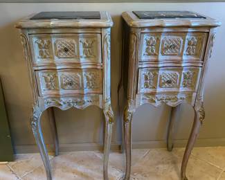 Pair of French End Tables/Night Stands