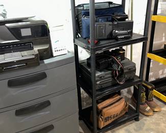 Office supplies, cameras