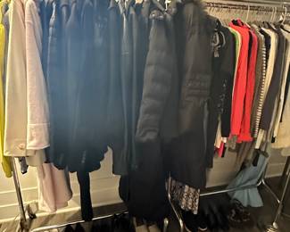 Coats, sweaters, variety of sizes