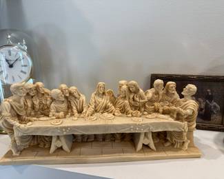 Carved last supper 