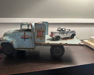 Vintage Tonka trucks