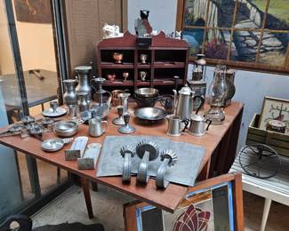 Pewter and Silverplate