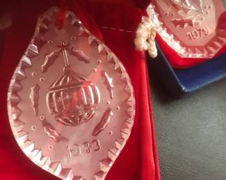 Waterford ornaments