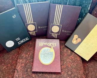 Vintage yearbooks
