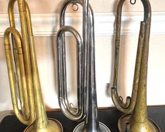 Vintage Boy Scout Bugles