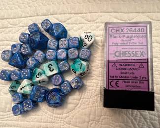 Polyhedral 7-Die Chessex Dice Set