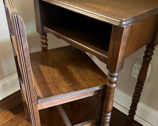 Vintage child's desk and chair