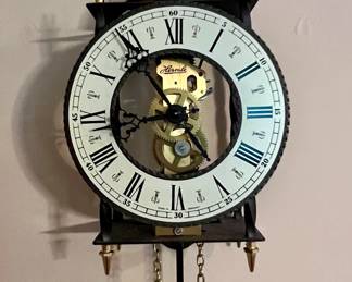Hermle Ravensberg skeleton clock