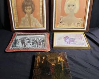 Lot # : 350 - Group of five prints
