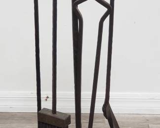 Lot # : 171 - Metal fireplace tools

