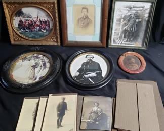 Lot # : 355 - Group of military photographs and photo prints

