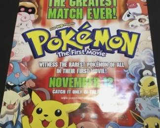 Lot # : 427 - Pokémon The First Movie 1999 animated film
