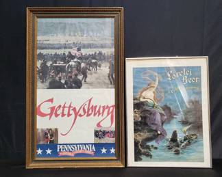 Lot # : 77 - Pair of framed prints
