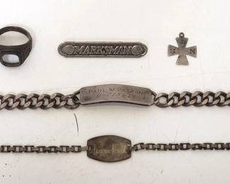 Lot # : 62 - Group of sterling silver items 
