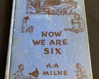Lot # : 177 - Now We Are Six book signed by A.A. Milne 1946
