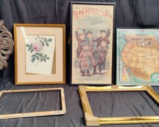 Lot # : 138 - Group of 6 gilt frames

