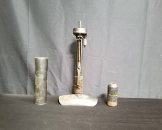 Lot # : 343 - Antique grenade discharger knee mortar
