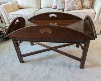 Butler's tray coffee table