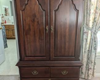Jamestown Sterling gentleman armoire