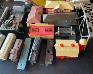 Old train set