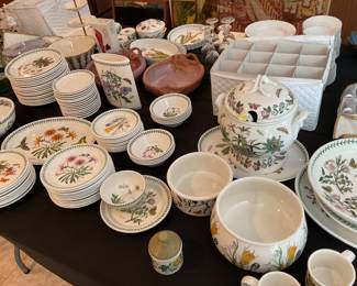 Large set of Portmerion China