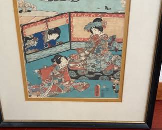 Woodblock print