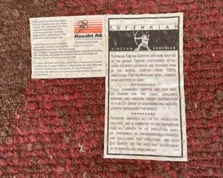 Armenian Tufkenian 115in by 95.5in