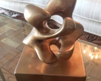 Bronze Sulpture by Eli Karpel, listed