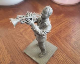 Collection of small Franklin Mint Pewter Figures