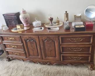 Provincial Painted Oak Dresser