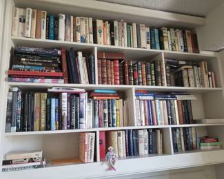 BOOKS!  And a few LPs .....