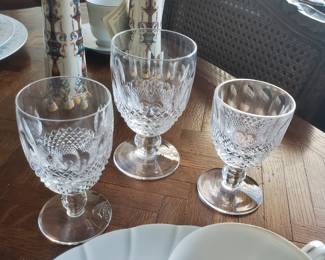 Fine Vintage Crystal Stemware