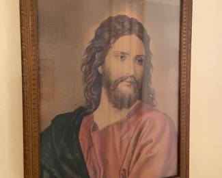 Framed art Jesus