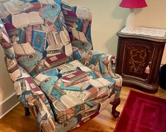 Wing back chair