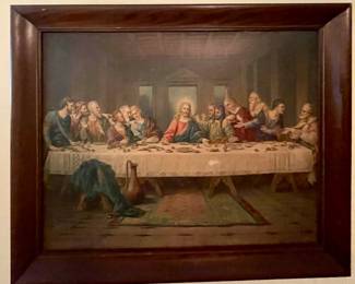 Framed art The Last Supper