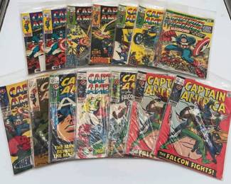 Marvel Captain America Comic Books 14pcs