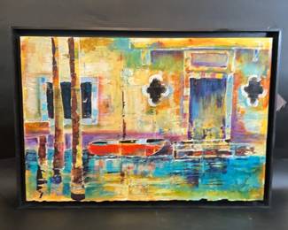 Mixed Media Framed Art