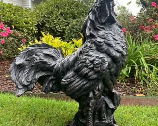 Large Rooster Figure