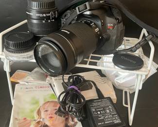 Canon Camera and Lens