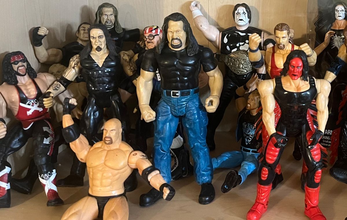 WWE Figures out for Friday!