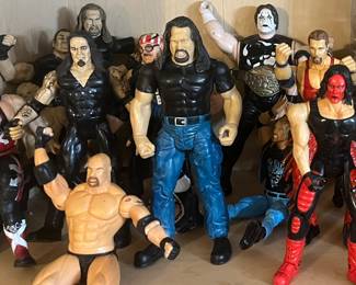 WWE Figures out for Friday!