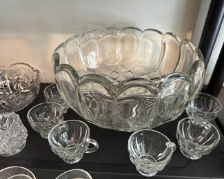 beautiful panel punch bowl