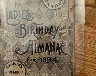1897 Ladies Almanac 