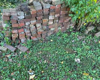 Antique bricks circa 1850