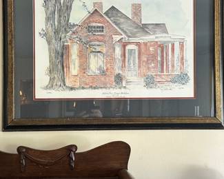 Robert Penn Warren’  Guthrie framed home print