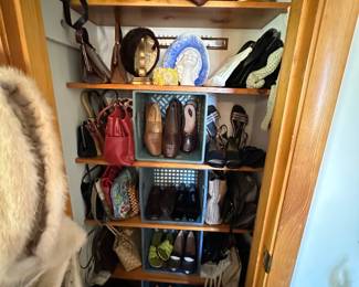  hats, purses and shoes