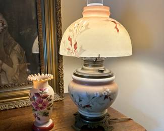 One of many antique lamps