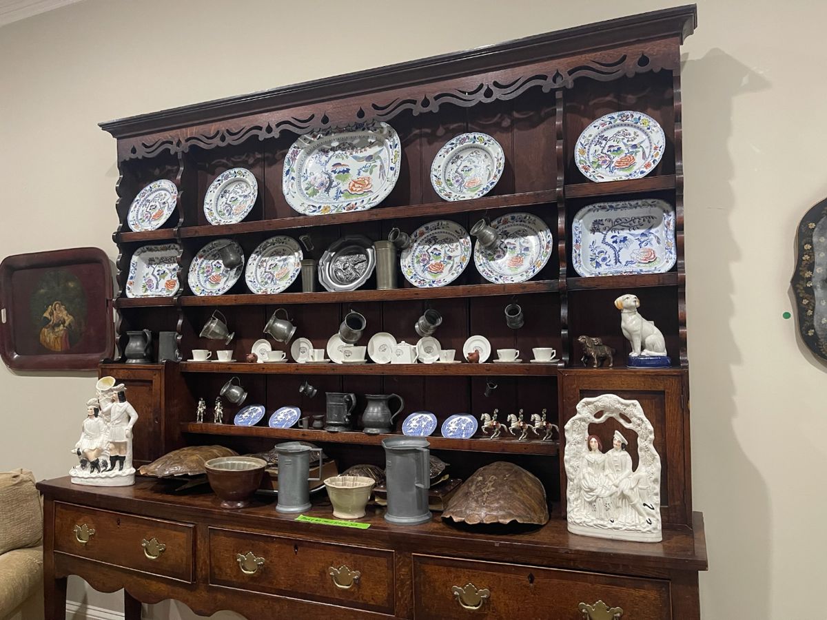 NOTE: in the photos any prices you see are higher OLD retail prices from the antiques shop in Highpoint NC., our prices will reflect 2024 estate sale pricing which is in most cases much more affordable.